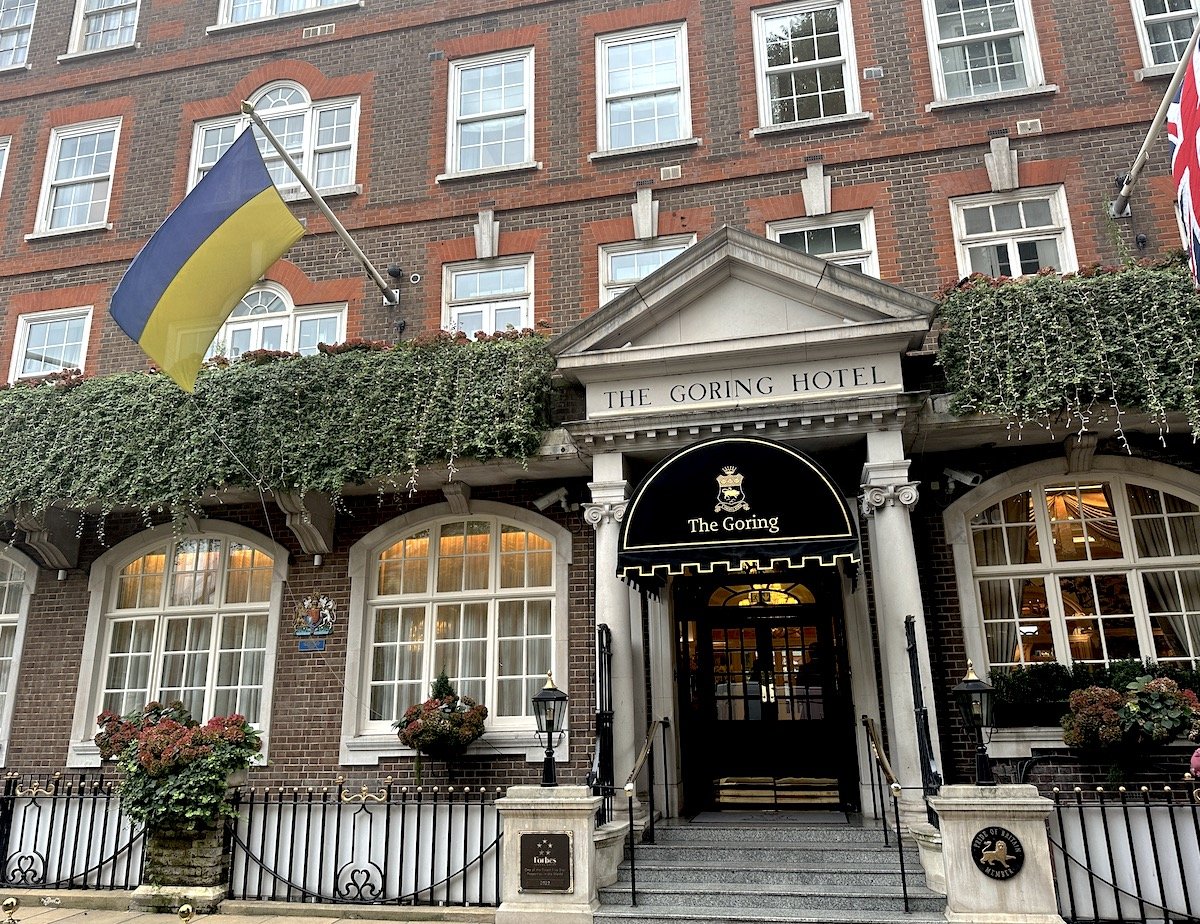 Staying at The Goring Hotel