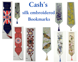 Cash's Silk Embroidered Bookmarks 2