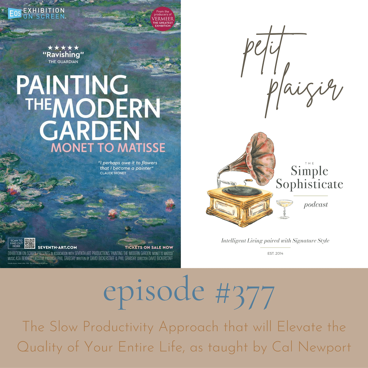 Painting the Modern Garden, Petit Plaisir #377